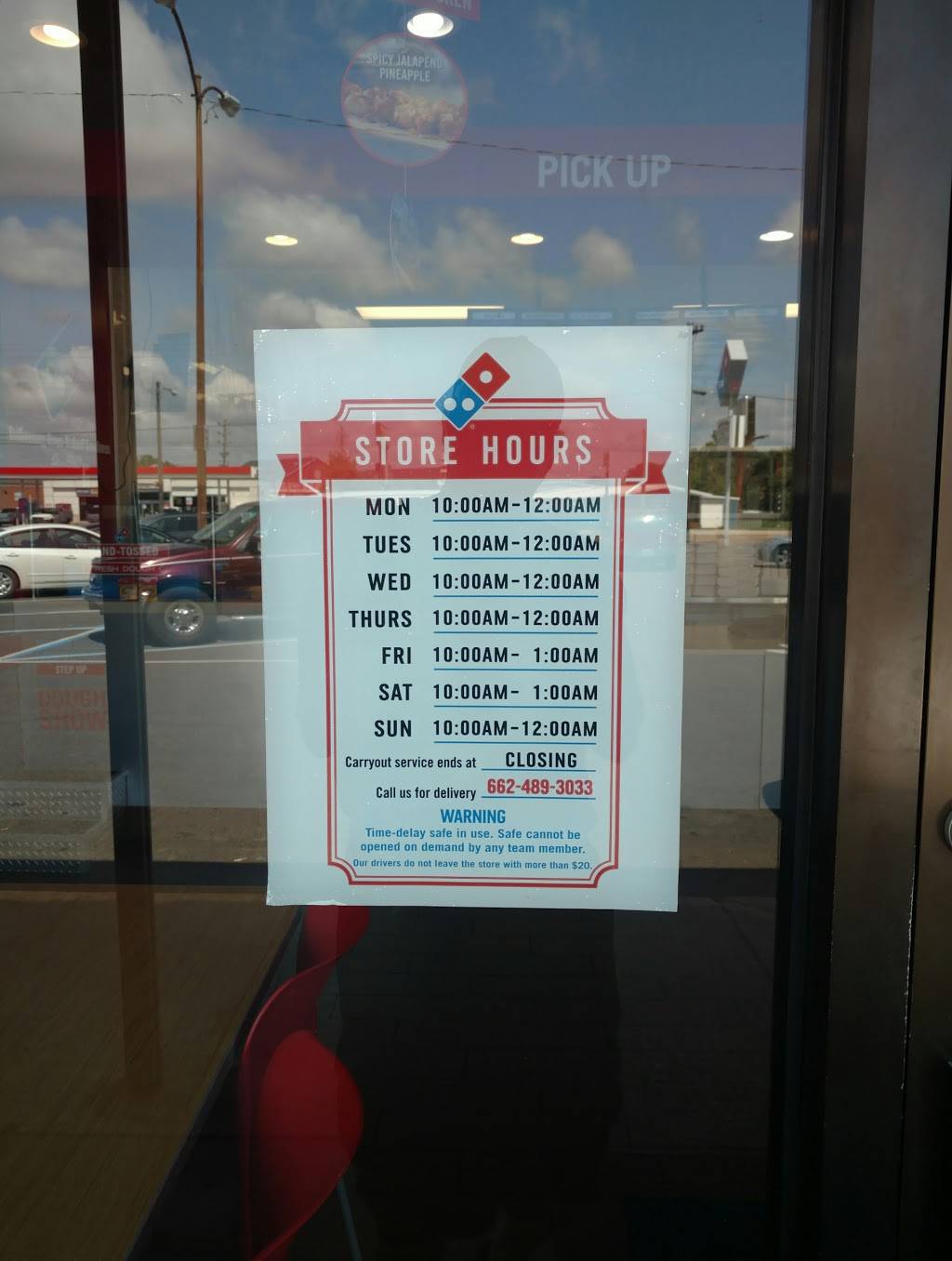 Dominos Pizza | meal delivery | 116 MS-15 N, Pontotoc, MS 38863, USA | 6624893033 OR +1 662-489-3033