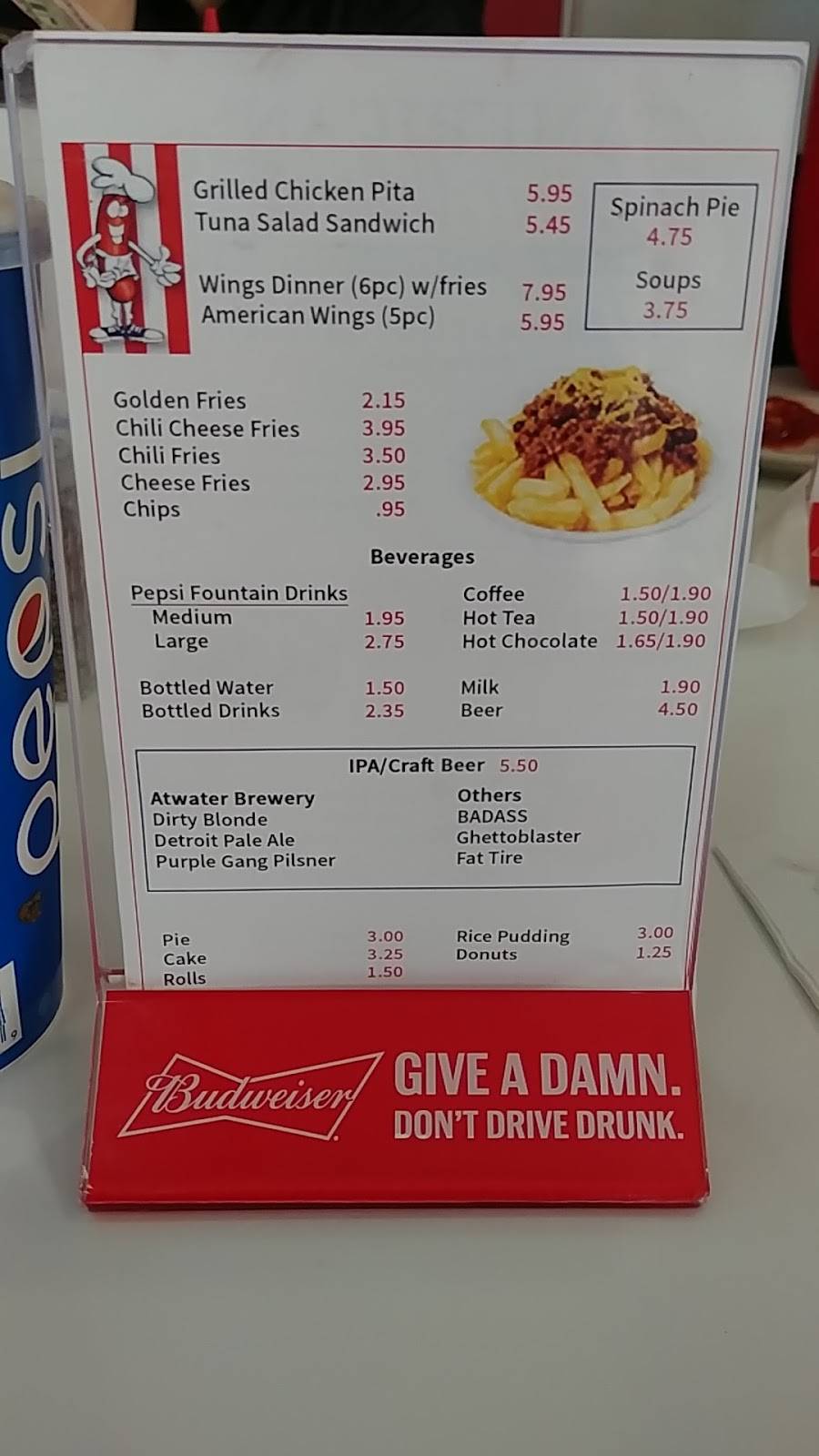 American Coney Island | restaurant | 114 W Lafayette Blvd, Detroit, MI 48226, USA | 3139617758 OR +1 313-961-7758