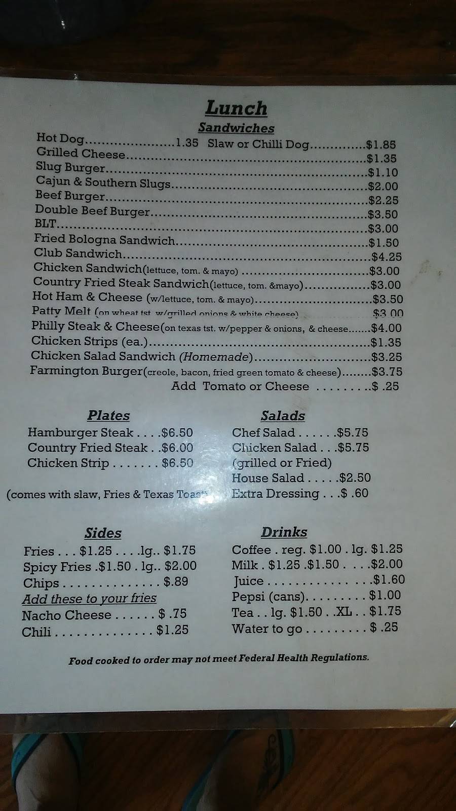 Georges Diner | restaurant | 4128 Co Rd 200, Corinth, MS 38834, USA | 6622863229 OR +1 662-286-3229