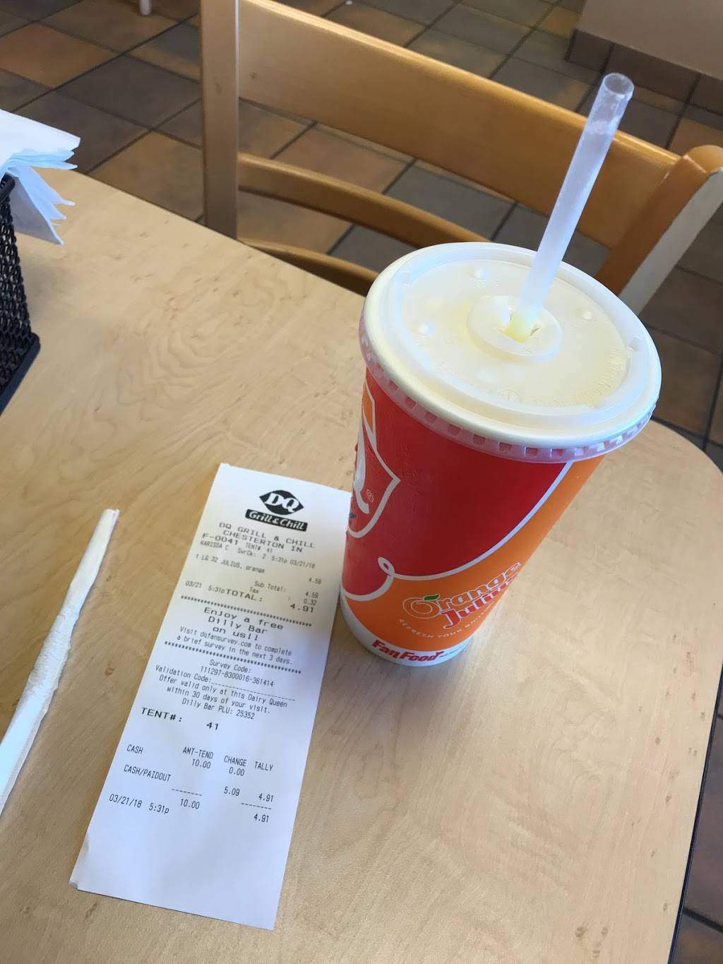 Dairy Queen Grill & Chill | restaurant | 552 Indian Boundary Rd Ste A&B, Chesterton, IN 46304, USA | 2199268844 OR +1 219-926-8844