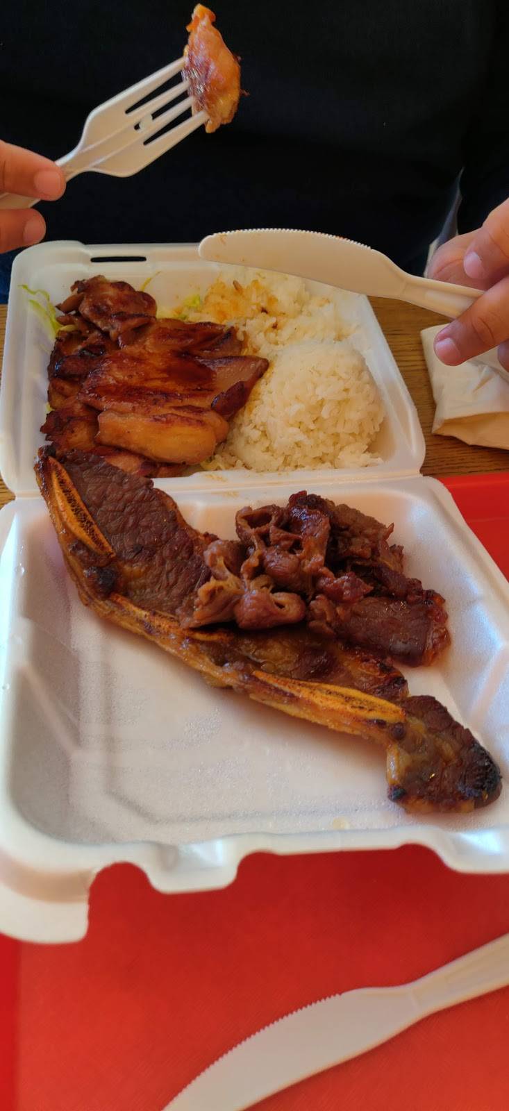 L&L Hawaiian Barbecue | restaurant | 5752 S Fort Apache Rd #105, Las Vegas, NV 89148, USA | 7023839898 OR +1 702-383-9898