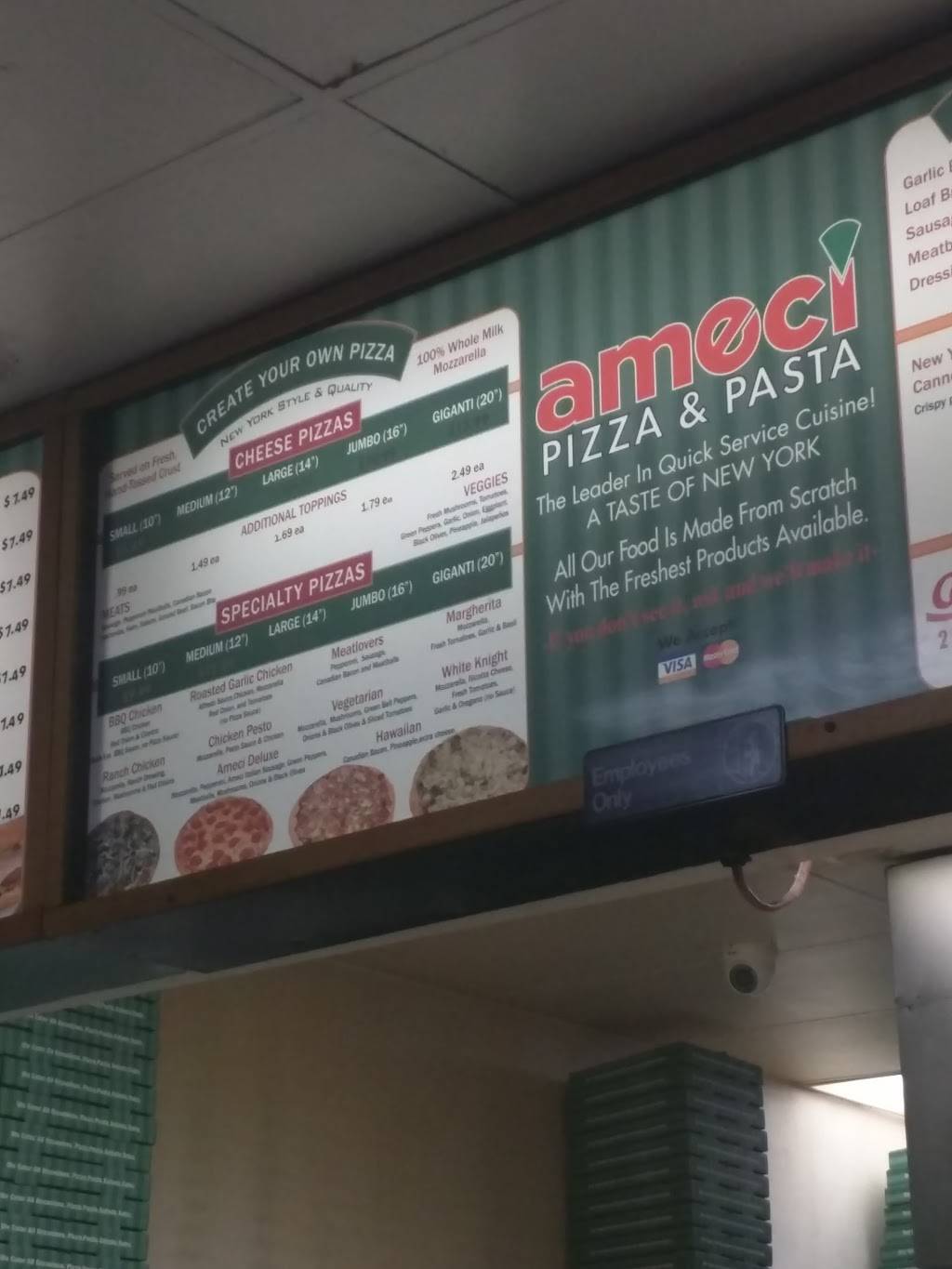 Ameci Pizza & Pasta | meal delivery | 10225 Telephone Rd, Ventura, CA 93004, USA | 8056594483 OR +1 805-659-4483