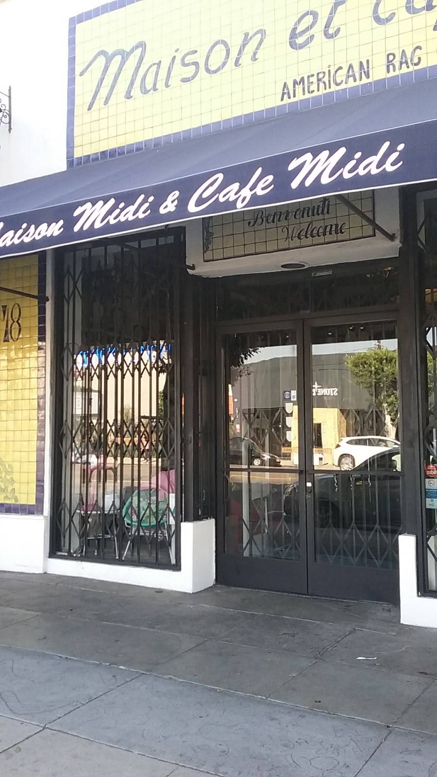Cafe Midi | restaurant | 148 South La Brea Ave, Los Angeles, CA 90036, USA | 3239399860 OR +1 323-939-9860