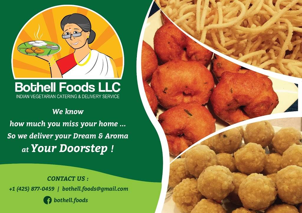 Bothell food LLC (Indian vegetarian Caterning Service) | restaurant | 220 Olympic Blvd, Everett, WA 98203, USA | 4258770459 OR +1 425-877-0459