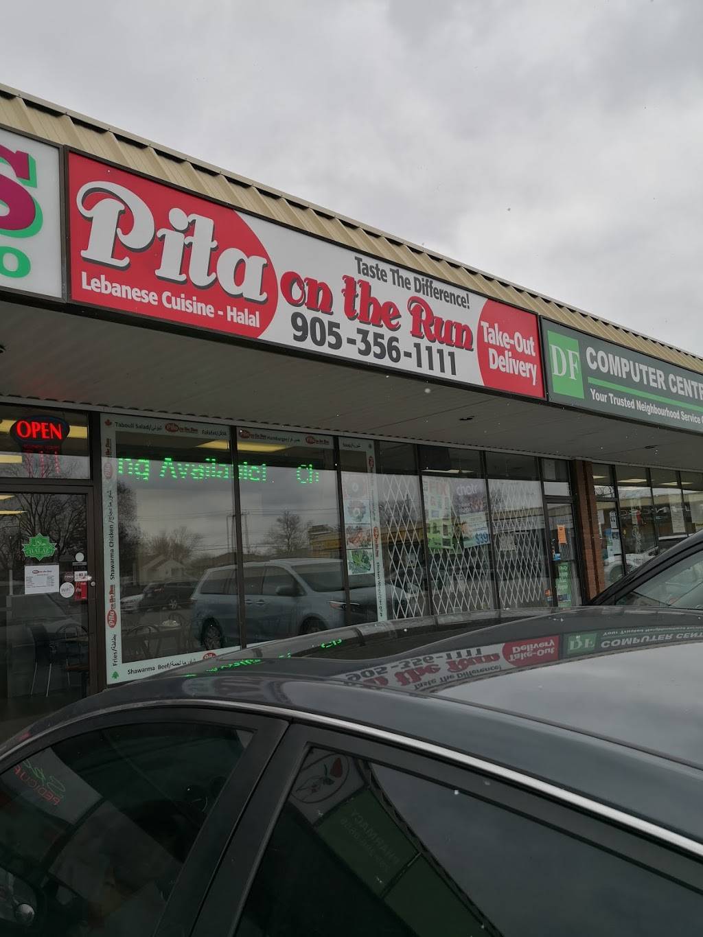 Pita On The Run (Zabiha Halal) | restaurant | 7000 McLeod Rd Unit-3, Niagara Falls, ON L2G 7K3, Canada | 9053561111 OR +1 905-356-1111