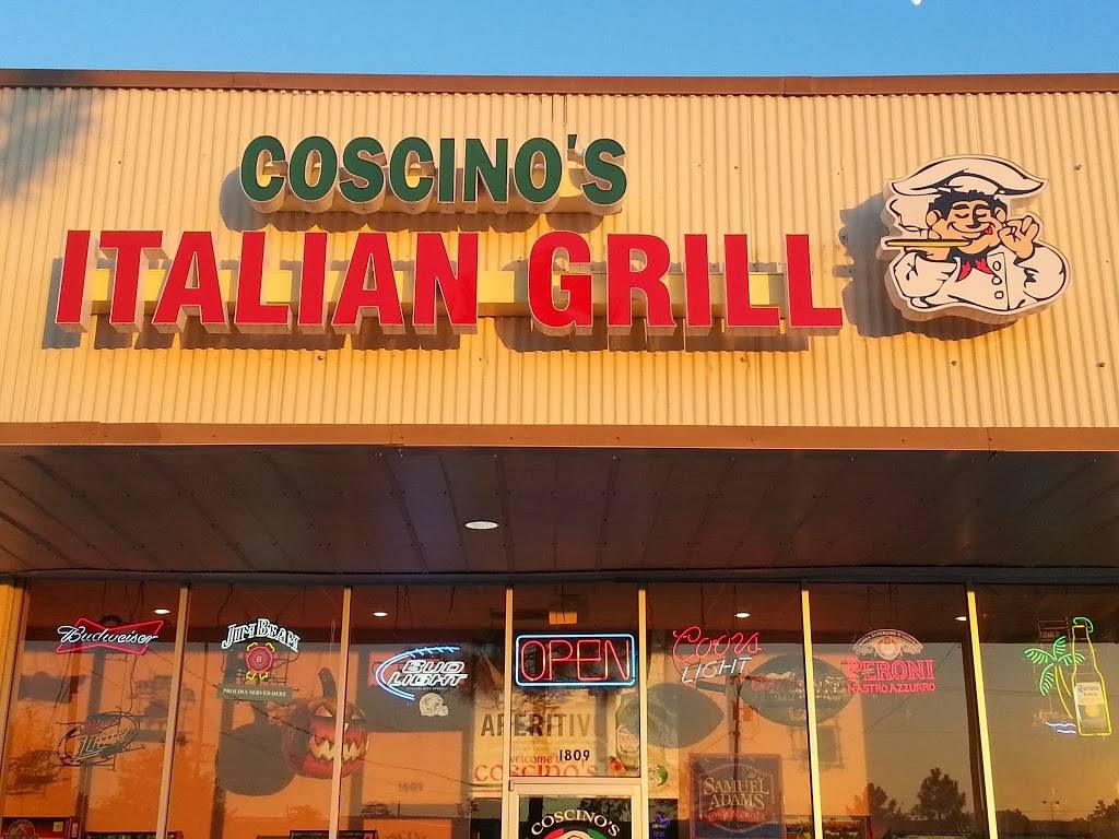 Coscinos Italian Grill | restaurant | 1809 N Causeway Blvd #3111, Mandeville, LA 70471, USA | 9857274984 OR +1 985-727-4984