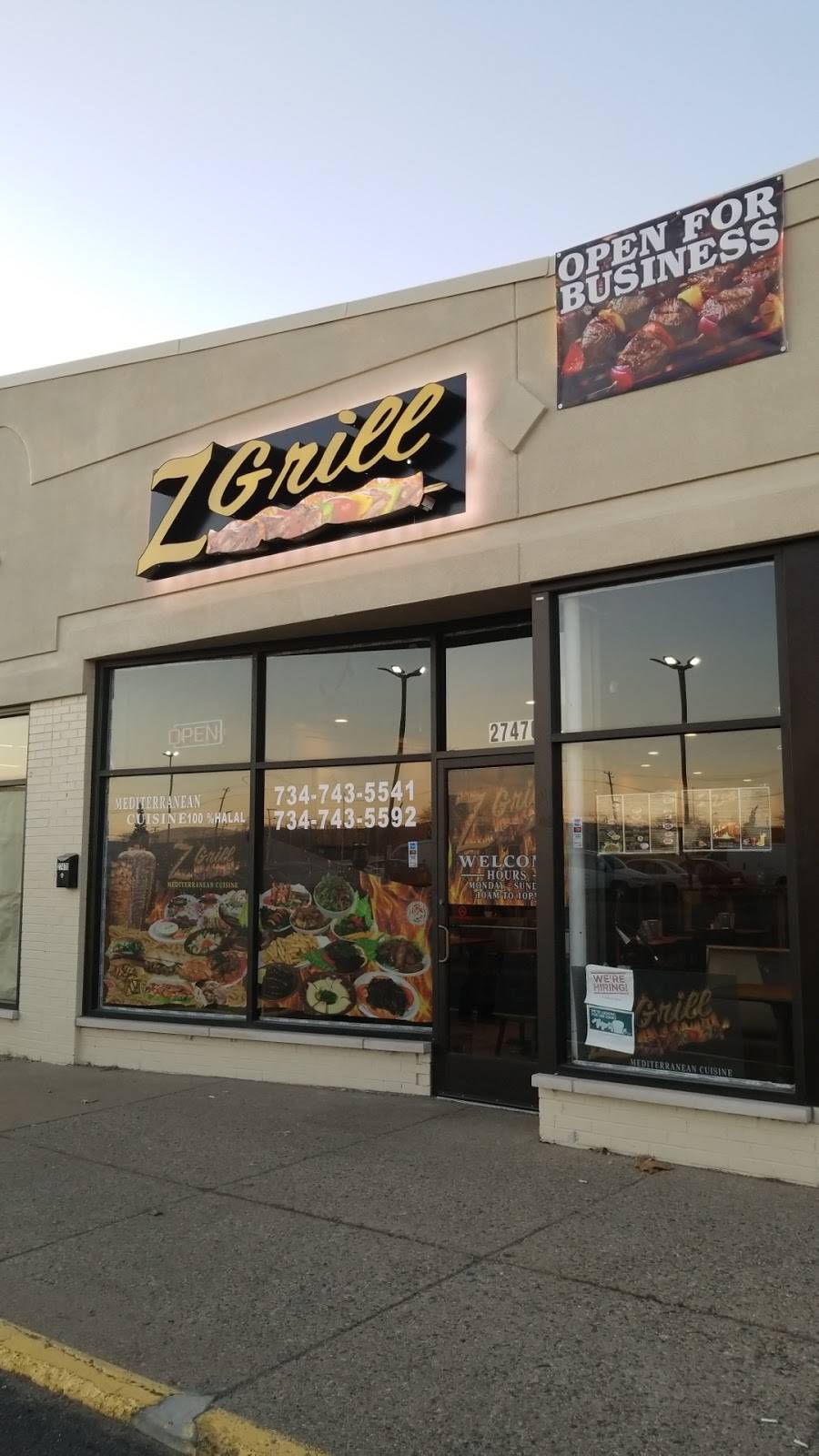 Z Grill | restaurant | 27470 Schoolcraft, Livonia, MI 48150, USA | 7347435541 OR +1 734-743-5541
