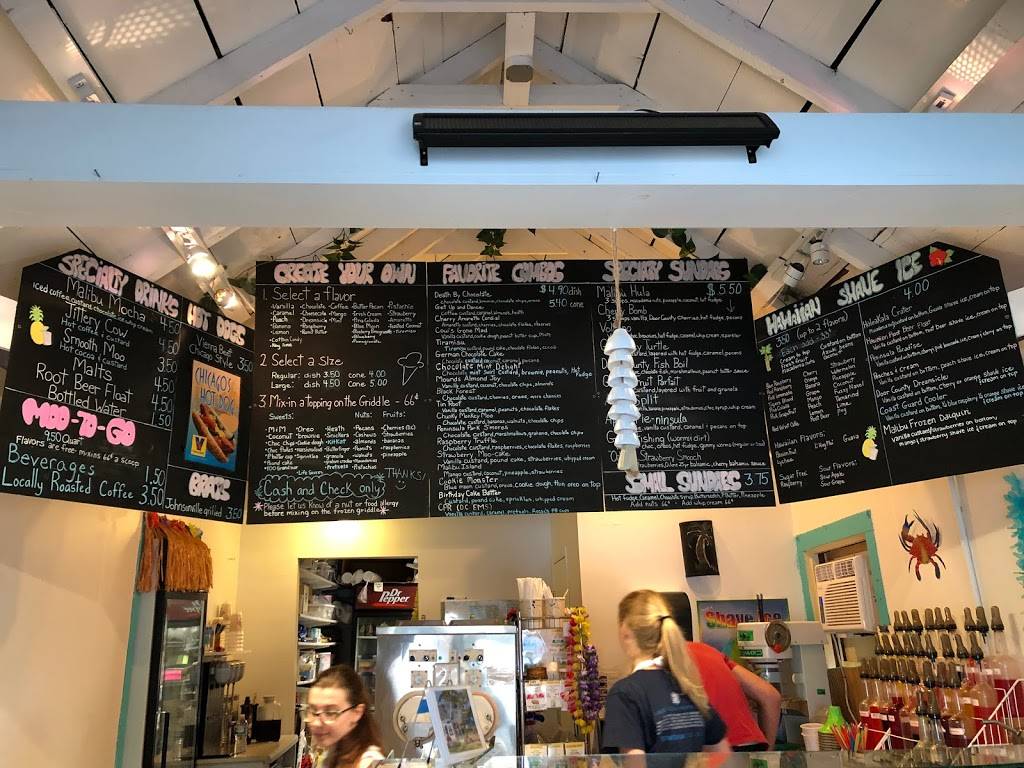 Malibu Moos Frozen Griddle | restaurant | 4151 Maple St, Fish Creek, WI 54212, USA | 9208681188 OR +1 920-868-1188