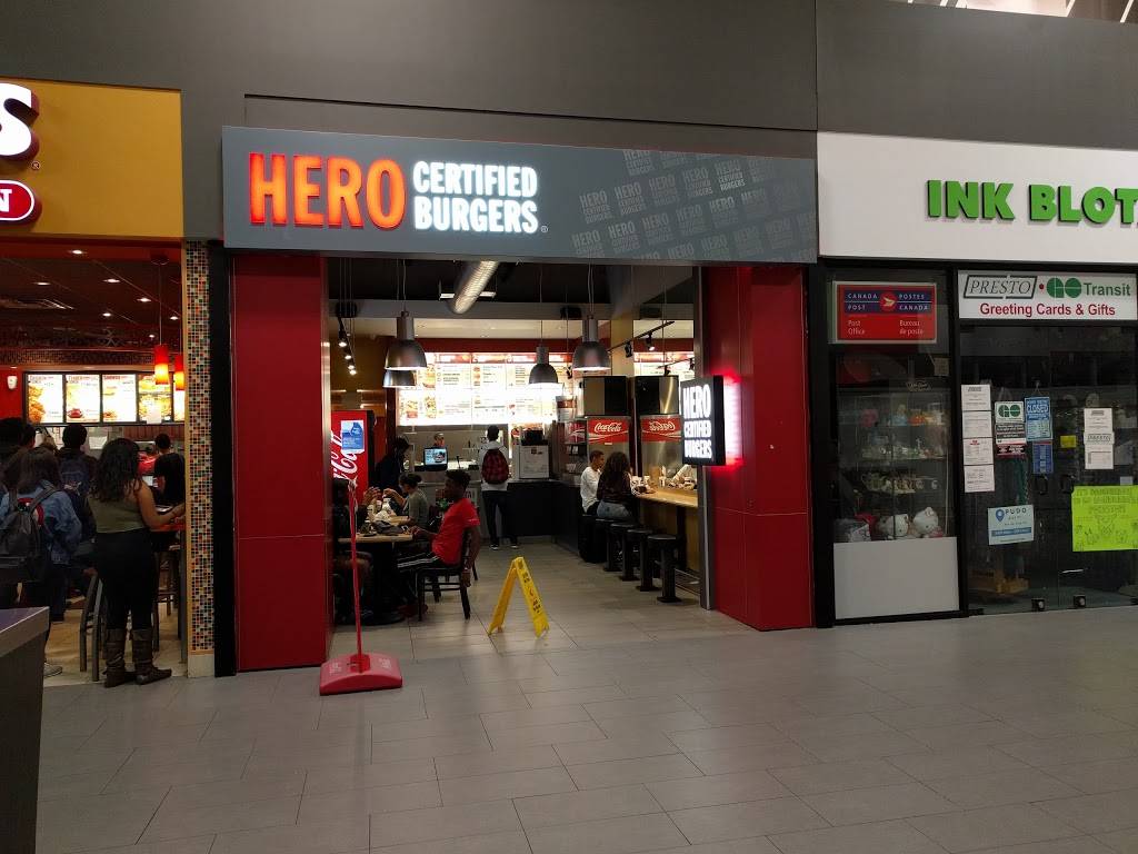 Hero Certified Burgers | restaurant | 4700 Keele St Unit 10, North York, ON M3J 1P3, Canada | 6475584595 OR +1 647-558-4595