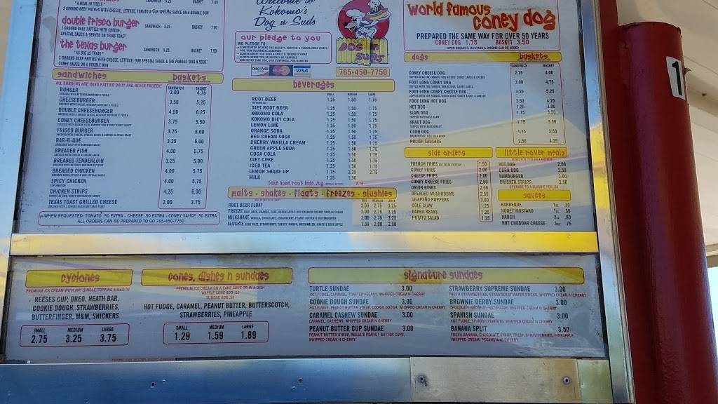 Dog N Suds | restaurant | 2905 S Reed Rd, Kokomo, IN 46902, USA | 7654507750 OR +1 765-450-7750