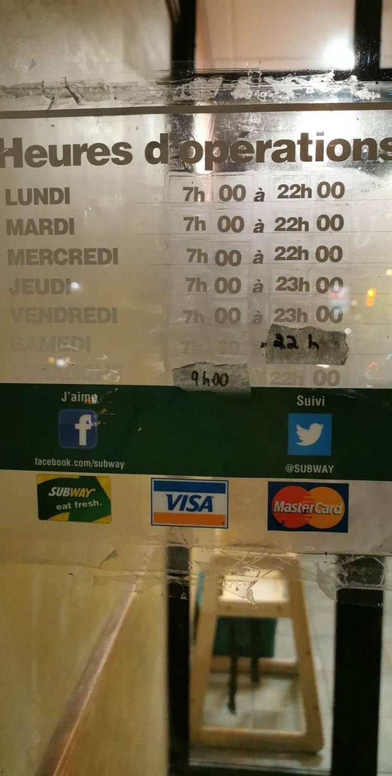 Subway | restaurant | 544 Avenue Ampère, Laval, QC H7N 5H6, Canada | 4509752227 OR +1 450-975-2227