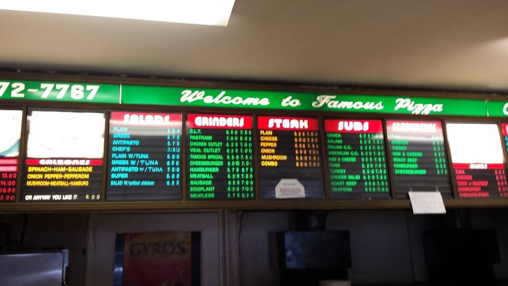 Burlington Famous Pizza | restaurant | 167 Bedford St, Burlington, MA 01803, USA | 7812727767 OR +1 781-272-7767