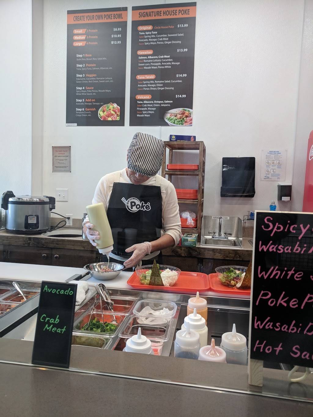 Circle Poke | restaurant | 1000 Northside Dr NW #950, Atlanta, GA 30318, USA | 4049637721 OR +1 404-963-7721