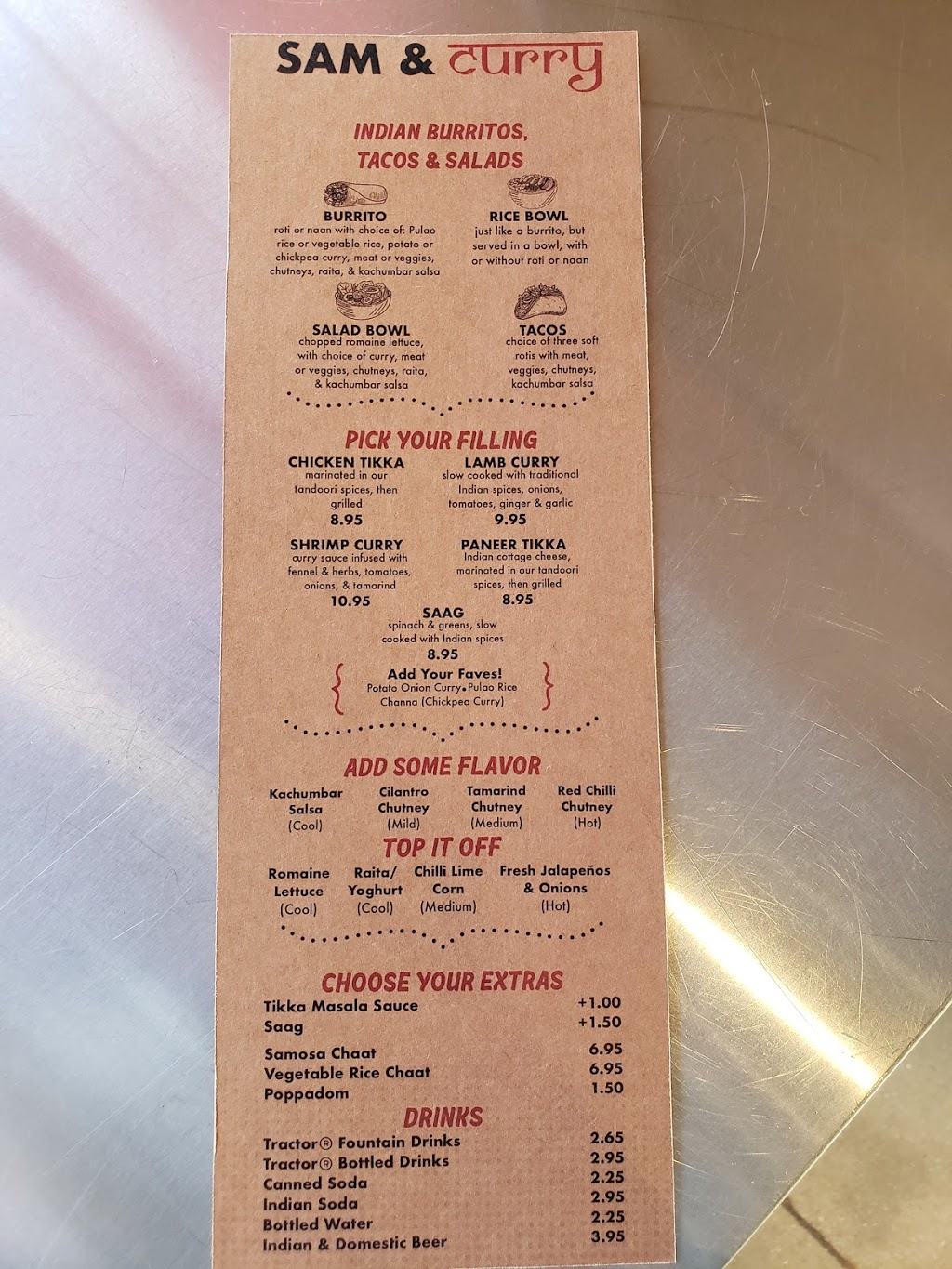 Sam & Curry | restaurant | 1751 N 1st St #40, San Jose, CA 95112, USA | 6692427956 OR +1 669-242-7956