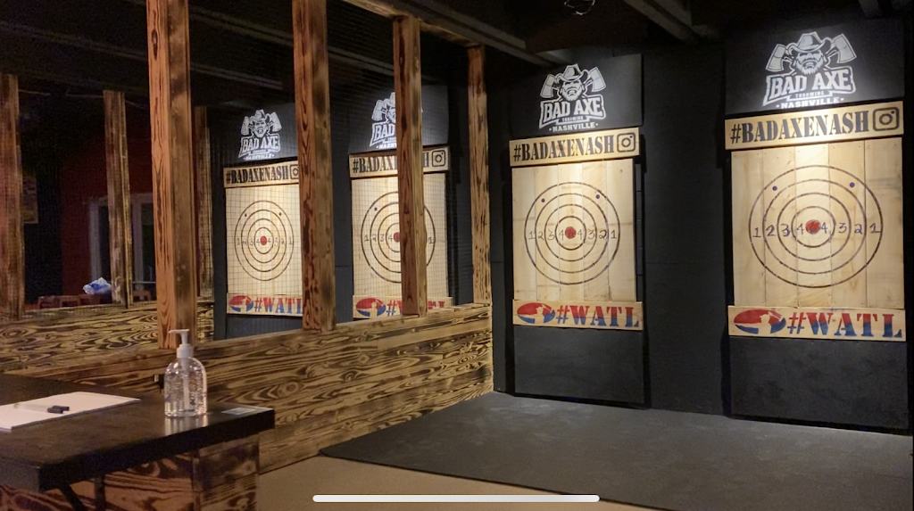 Bad Axe Throwing Nashville | restaurant | 648 Fogg St, Nashville, TN 37203, USA | 6292036158 OR +1 629-203-6158