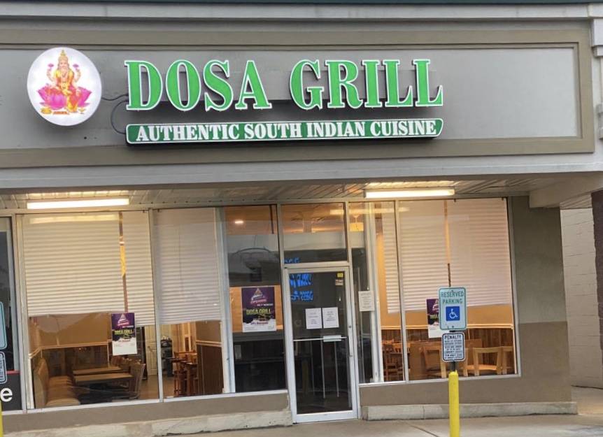 Dosa Grill | restaurant | 440 US-130, East Windsor, NJ 08520, USA | 6094900606 OR +1 609-490-0606