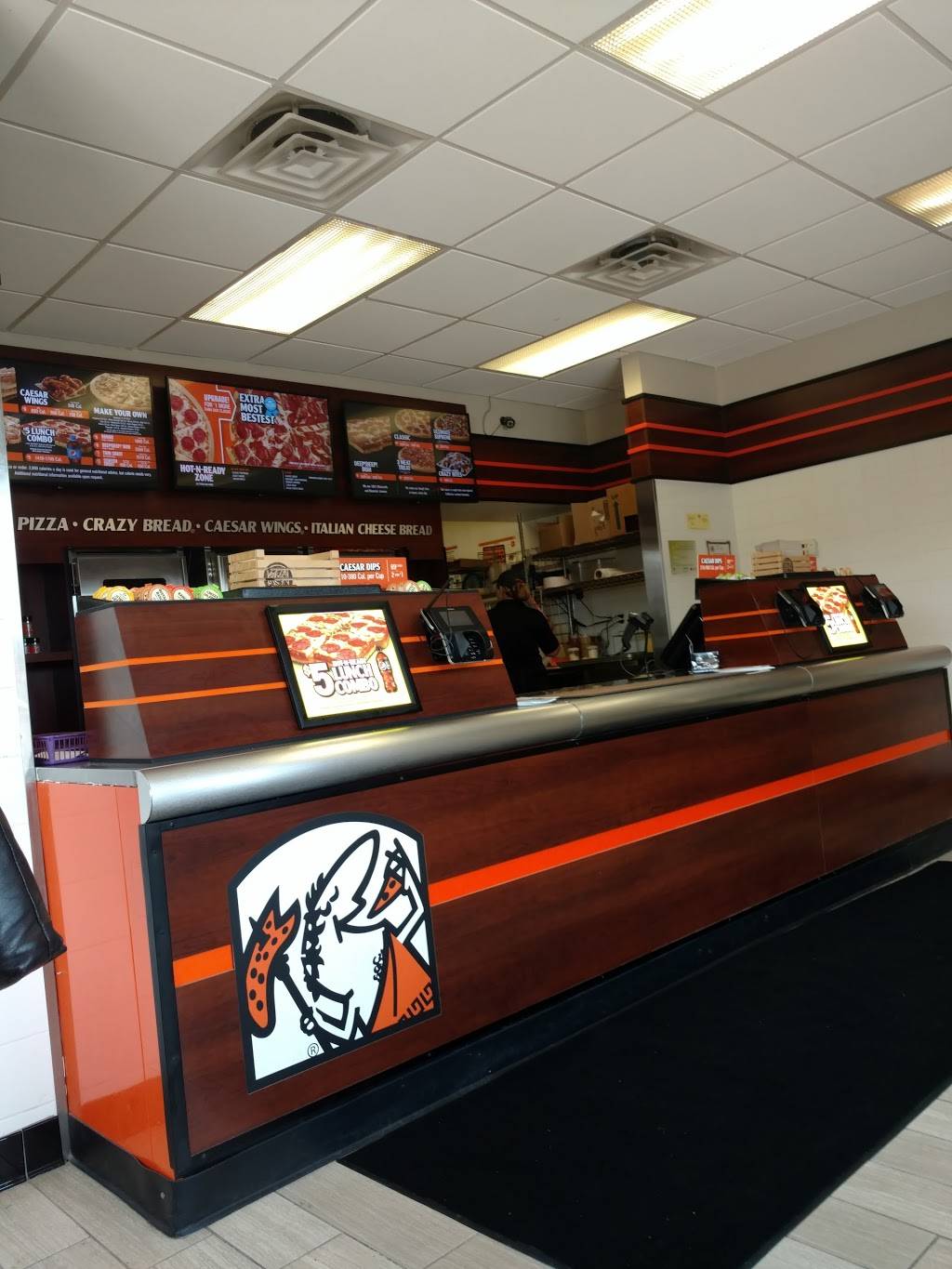 Little Caesars Pizza | meal takeaway | 505 W Main St, Lowell, MI 49331, USA | 6168970043 OR +1 616-897-0043