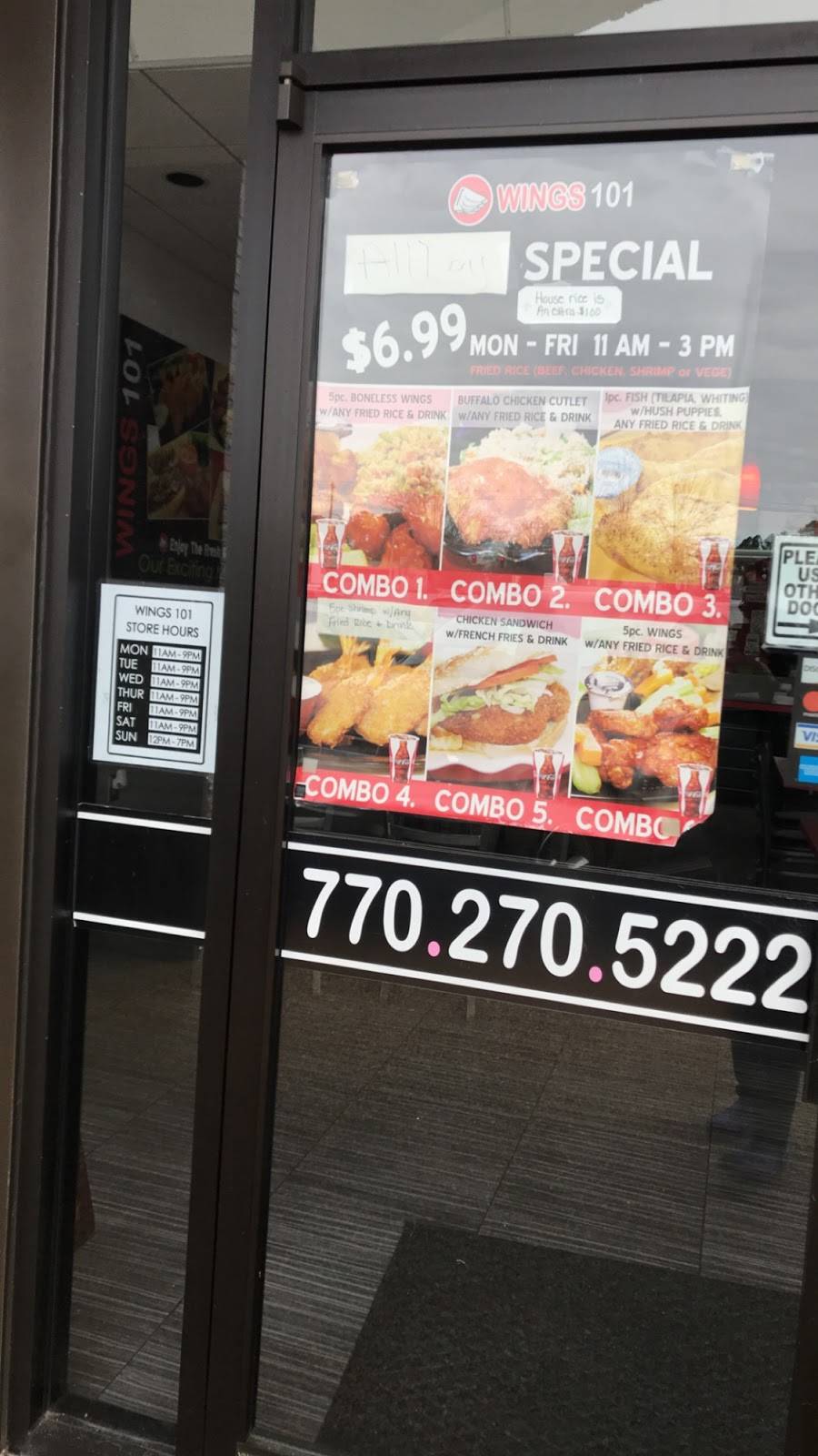 Wings 101 | meal takeaway | 4135 Lavista Rd, Tucker, GA 30084, USA | 7702705222 OR +1 770-270-5222