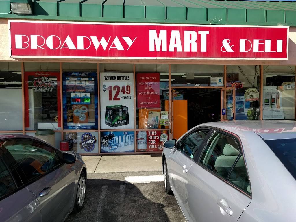 Broadway Mart & Deli | meal takeaway | 508 W Broadway, Glendale, CA 91204, USA | 8182433332 OR +1 818-243-3332