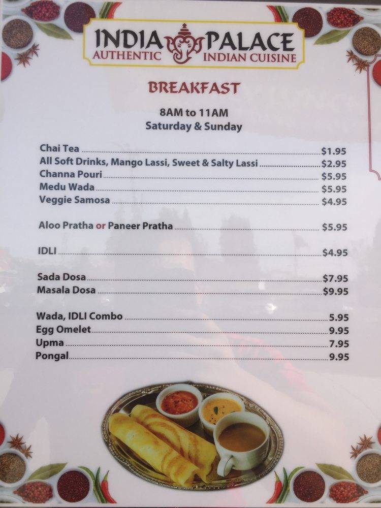 India Palace | restaurant | 13812 Red Hill Ave, Tustin, CA 92780, USA | 7145057777 OR +1 714-505-7777