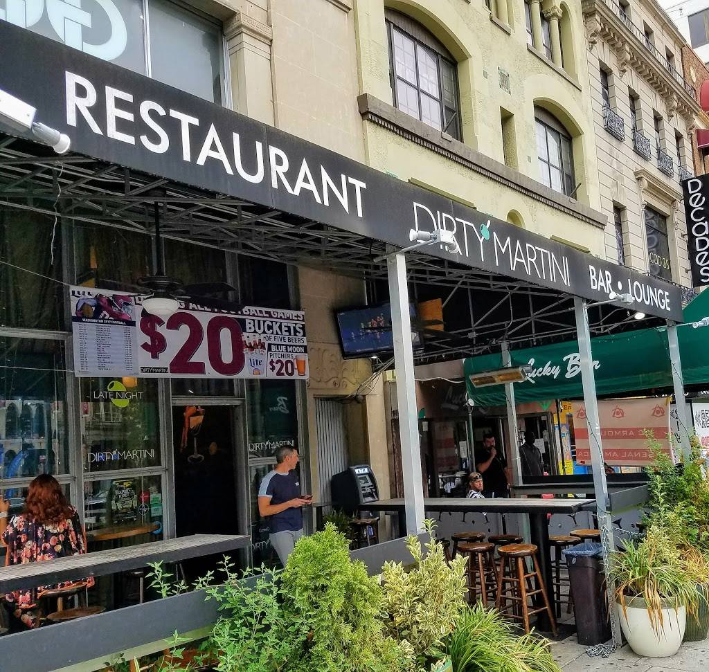 Dirty Martini | night club | 1223 Connecticut Ave NW, Washington, DC 20036, USA | 2025032640 OR +1 202-503-2640