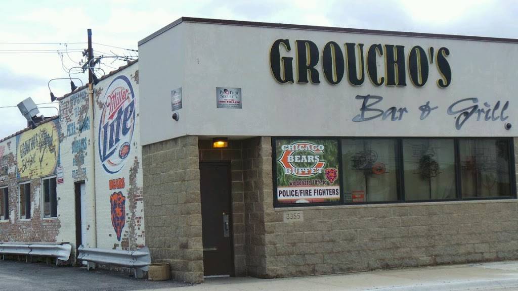 Grouchos Bar & Grill | restaurant | 8355 S Pulaski Rd, Chicago, IL 60652, USA | 7737674838 OR +1 773-767-4838