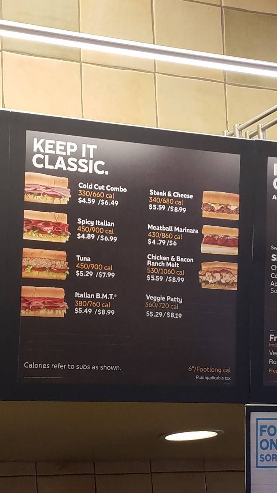 Subway Restaurants | restaurant | 3632 Rosemead Blvd, Rosemead, CA 91770, USA | 6262802240 OR +1 626-280-2240