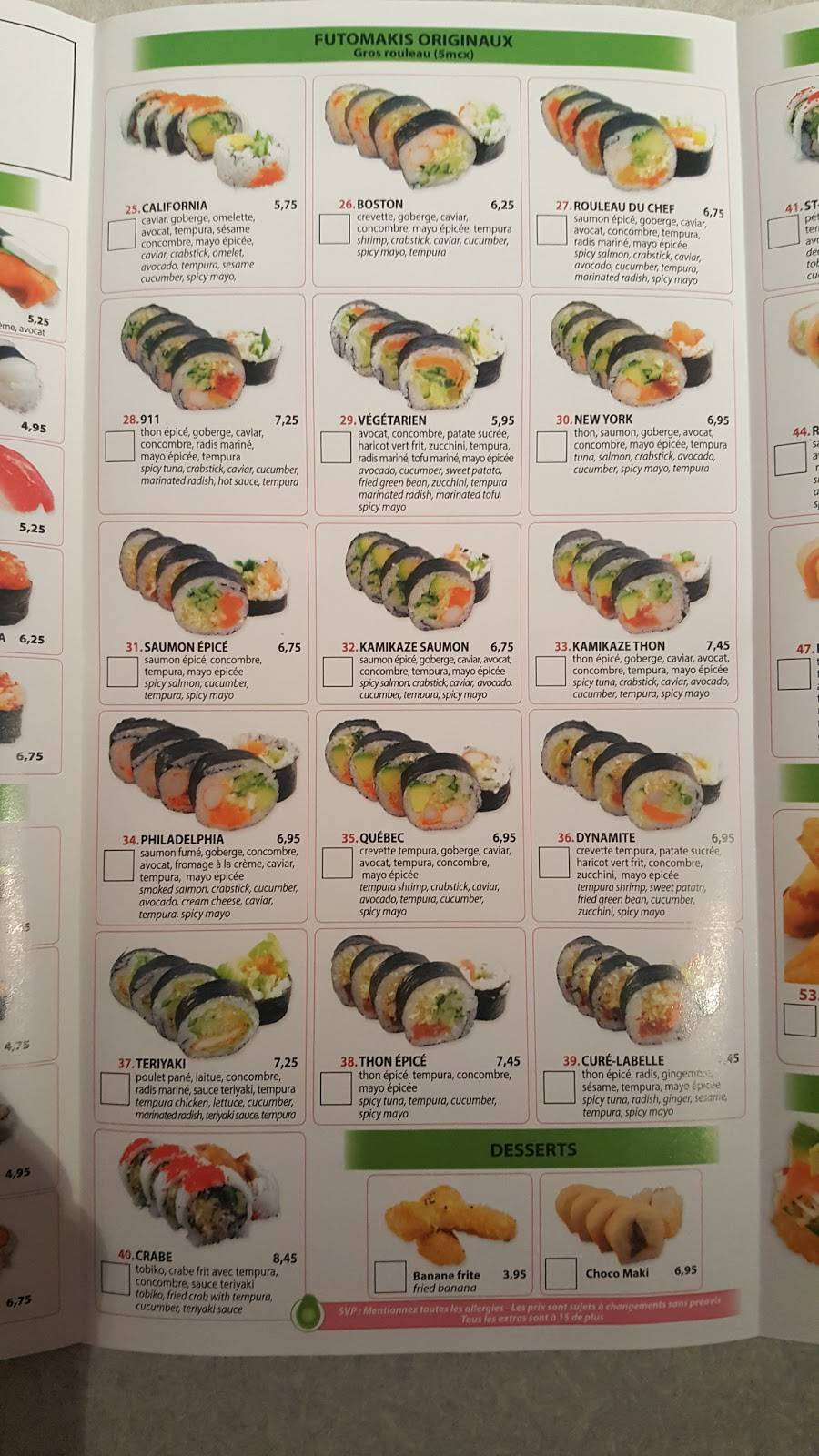 Avocado Sushi Express | restaurant | 13826 Boulevard Curé-Labelle, Mirabel, QC J7J 1K9, Canada | 4508189188 OR +1 450-818-9188