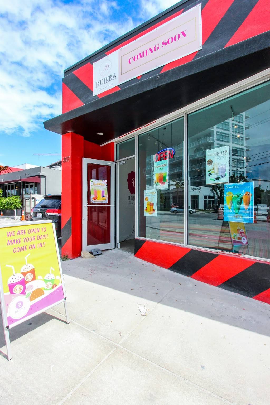 Bubba Tea n Smoothies | cafe | 2617 N Miami Ave, Miami, FL 33127, USA | 7863910851 OR +1 786-391-0851