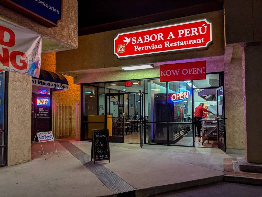 Sabor A Perú | restaurant | 235 E Rowland St, Covina, CA 91723, USA | 6265984740 OR +1 626-598-4740