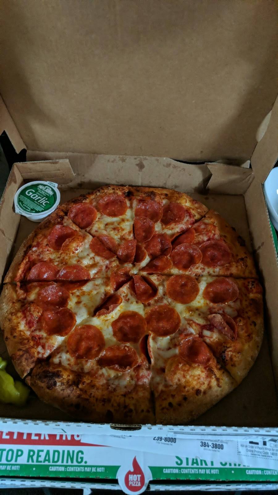 Papa Johns Pizza | restaurant | 113 Seminole Plaza, Madison Heights, VA 24572, USA | 4345281122 OR +1 434-528-1122