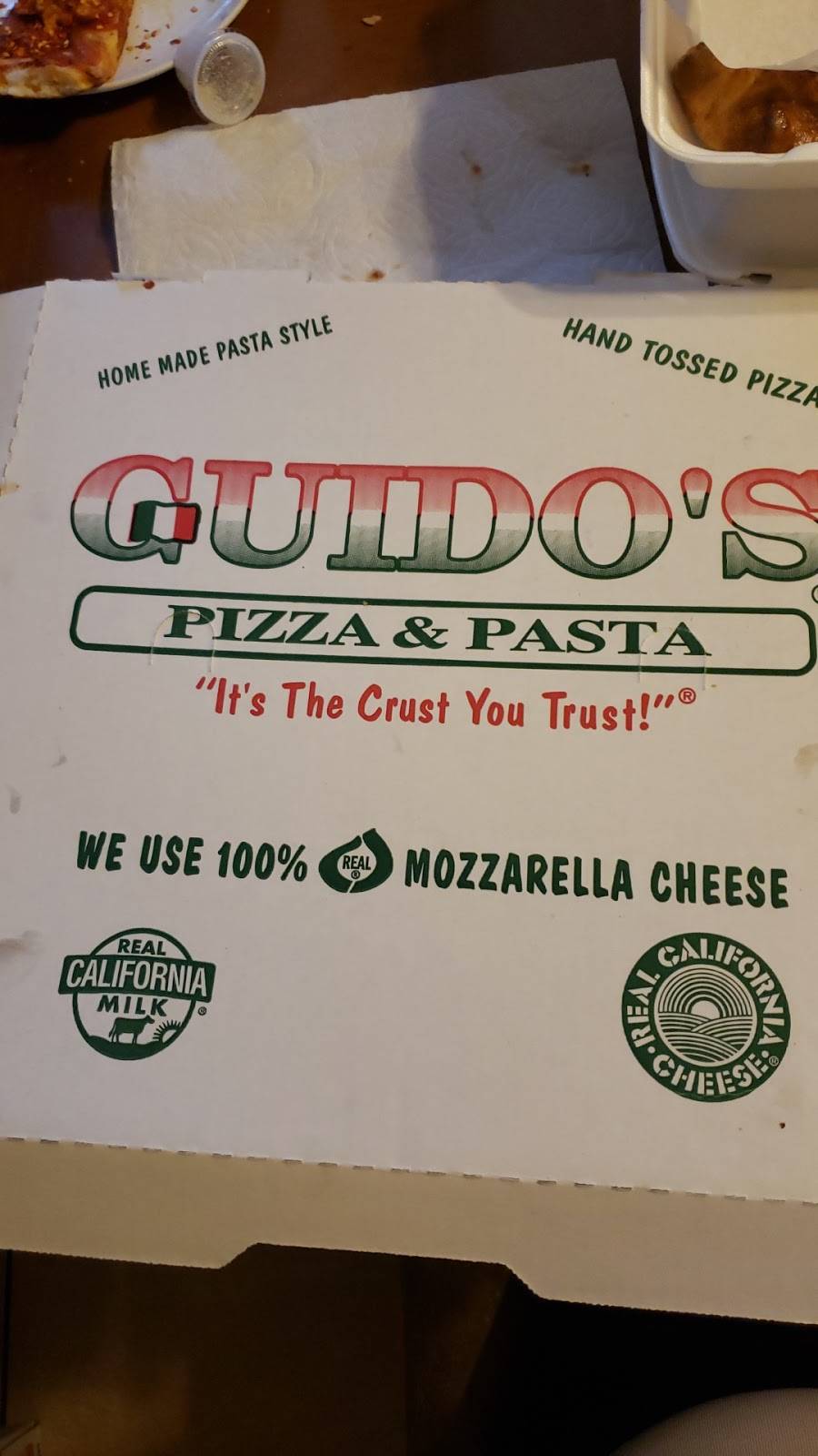 Guidos Pizza & Pasta | restaurant | 14556 Polk St, Sylmar, CA 91342, USA | 8183647300 OR +1 818-364-7300