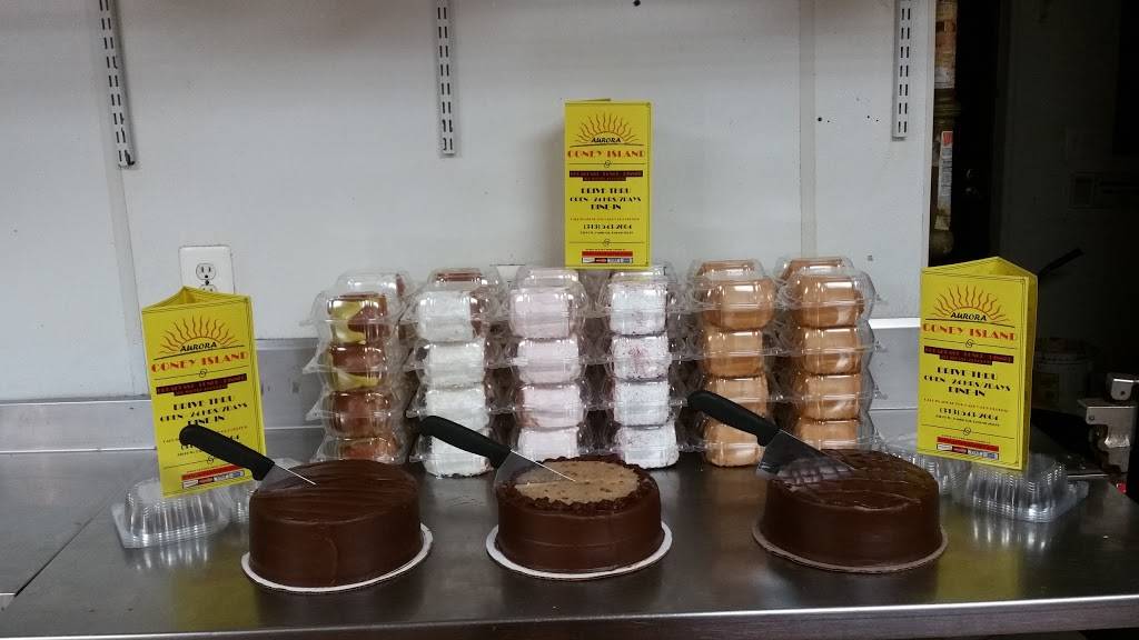 Aurora Coney Island | restaurant | 23671 W Seven Mile Rd, Detroit, MI 48219, USA | 3135432604 OR +1 313-543-2604