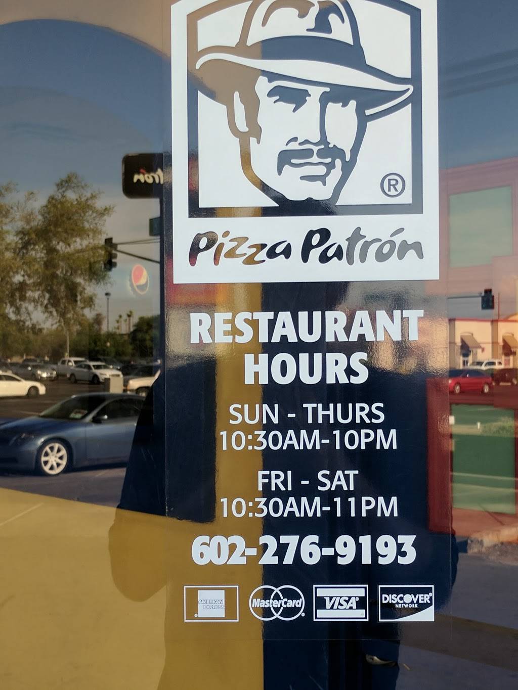 Pizza Patron | meal takeaway | 7602 S Central Ave, Phoenix, AZ 85042, USA | 6022769193 OR +1 602-276-9193
