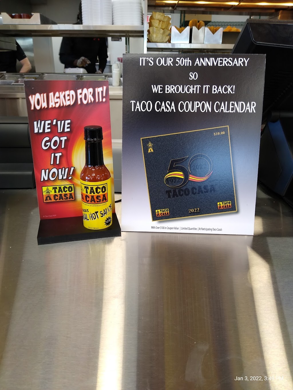 Taco Casa #112 | restaurant | 5701 Hemphill St STE 110, Edgecliff Village, TX 76134, USA | 6822507258 OR +1 682-250-7258