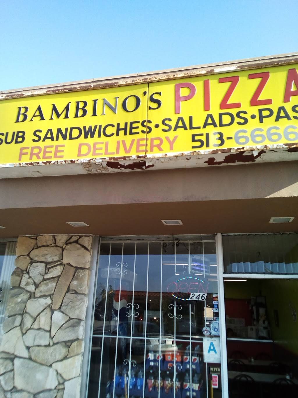 Bambinos Pizza | restaurant | 246 W Carson St, Carson, CA 90745, USA | 3105136666 OR +1 310-513-6666
