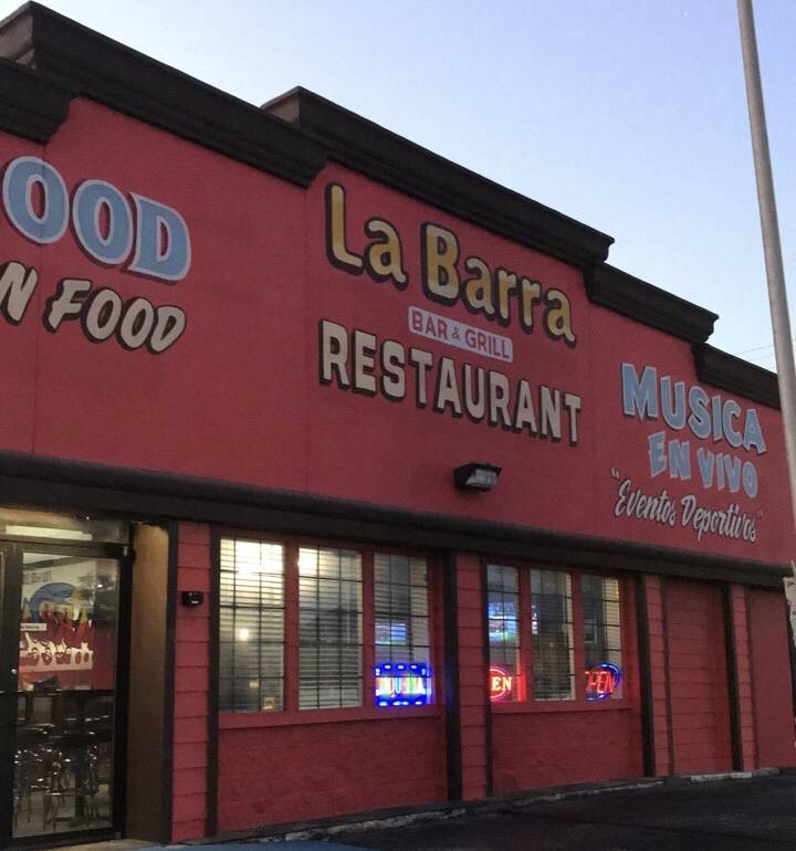 La Barra Bar & Grill | restaurant | 416 Richey St, Pasadena, TX 77506, USA | 2815012250 OR +1 281-501-2250