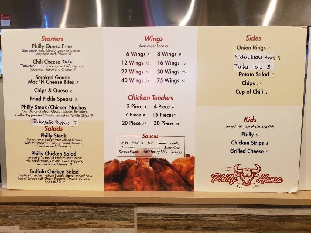 Phillyhoma | restaurant | 1141 E 2nd St, Edmond, OK 73034, USA | 4059206457 OR +1 405-920-6457