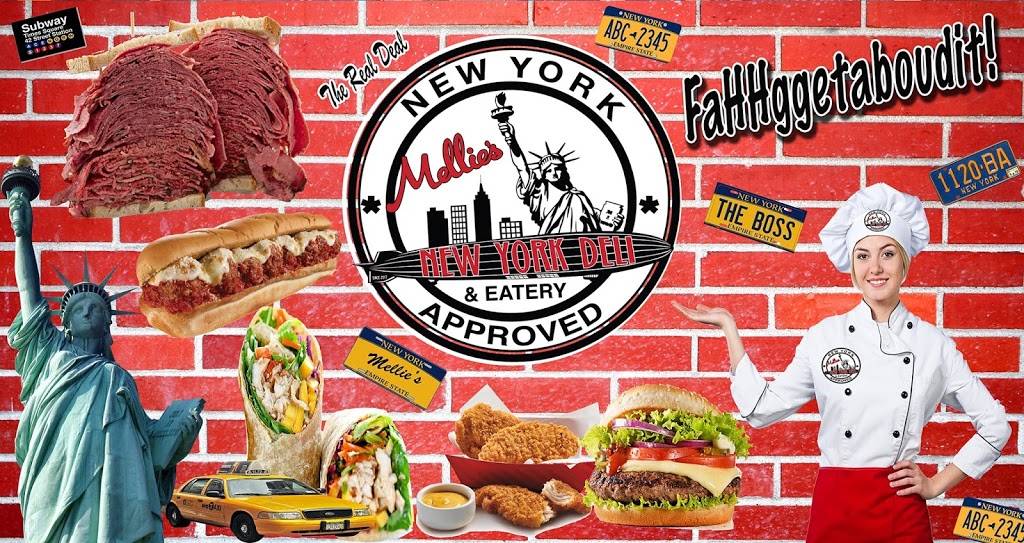 Mellies New York Deli LWR | restaurant | 10508 FL-64, Bradenton, FL 34212, USA | 9418963543 OR +1 941-896-3543