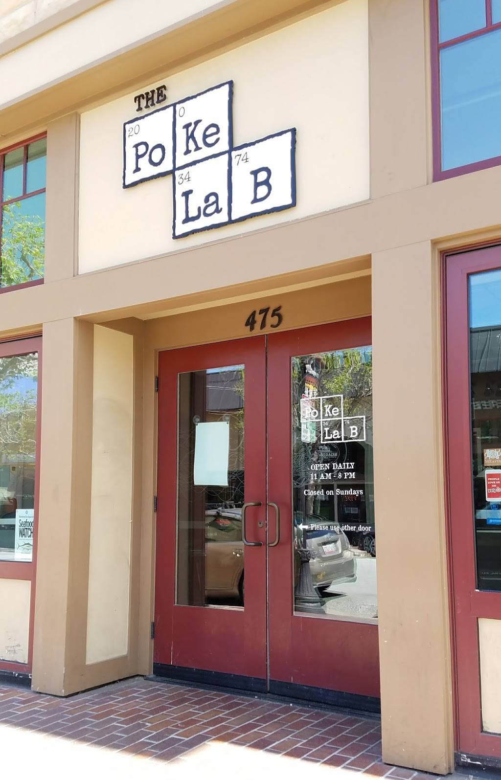 Poke Lab | restaurant | 475 Alvarado St, Monterey, CA 93940, USA | 8312003474 OR +1 831-200-3474