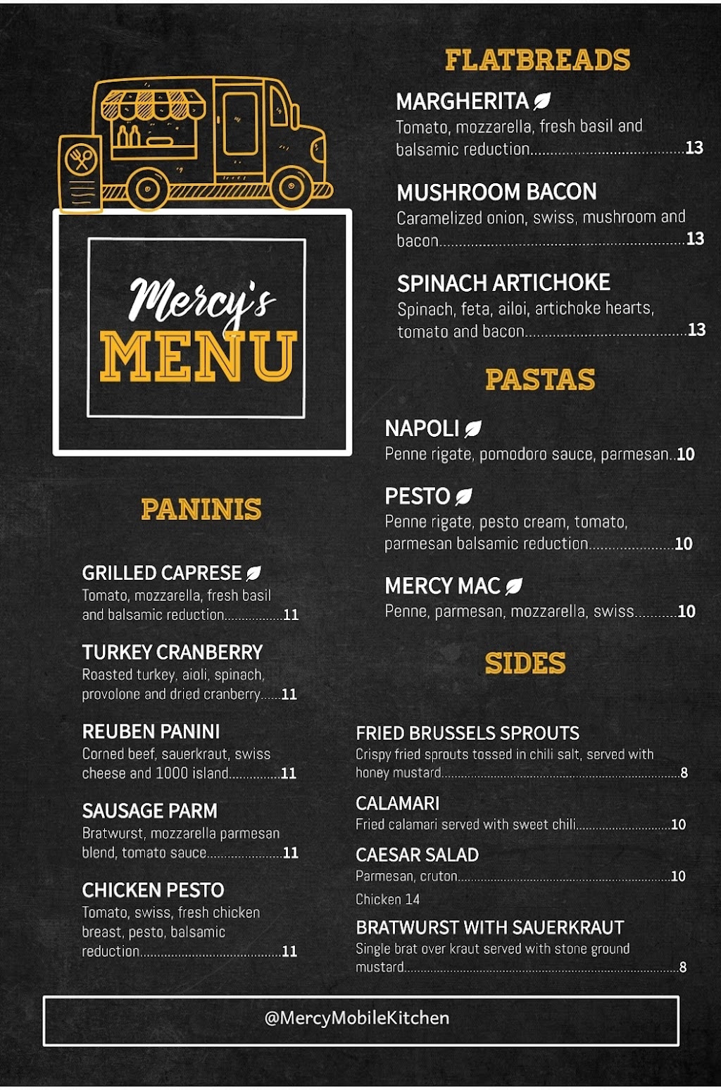 Mercy Mobile Kitchen | restaurant | 400 Humpert Ln NE, Mt Angel, OR 97362, USA | 7143570603 OR +1 714-357-0603