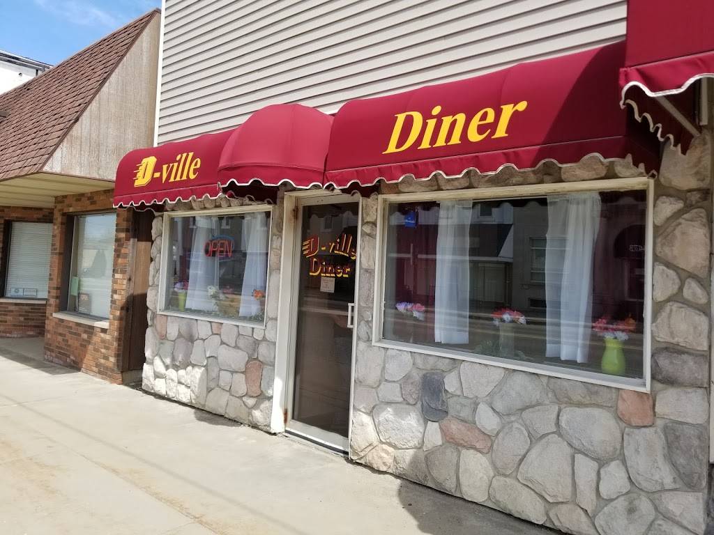 D-Ville Diner | restaurant | 3474 Main St, Deckerville, MI 48427, USA | 8103769565 OR +1 810-376-9565