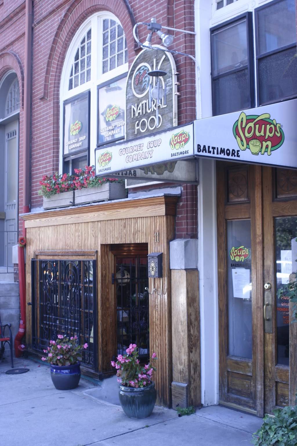 Soups On | restaurant | 11 W Preston St, Baltimore, MD 21201, USA | 4105281003 OR +1 410-528-1003