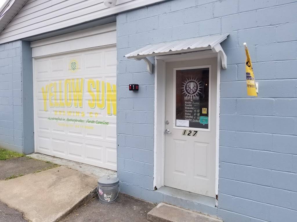 Yellow Sun Brewing Co | meal takeaway | 127 Trade St, Rutherfordton, NC 28139, USA | 8283750089 OR +1 828-375-0089