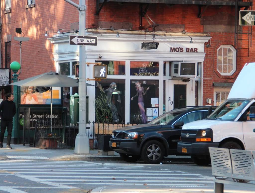 Mos Bar & Lounge | restaurant | 80 Lafayette Ave, Brooklyn, NY 11217, USA | 7187972849 OR +1 718-797-2849