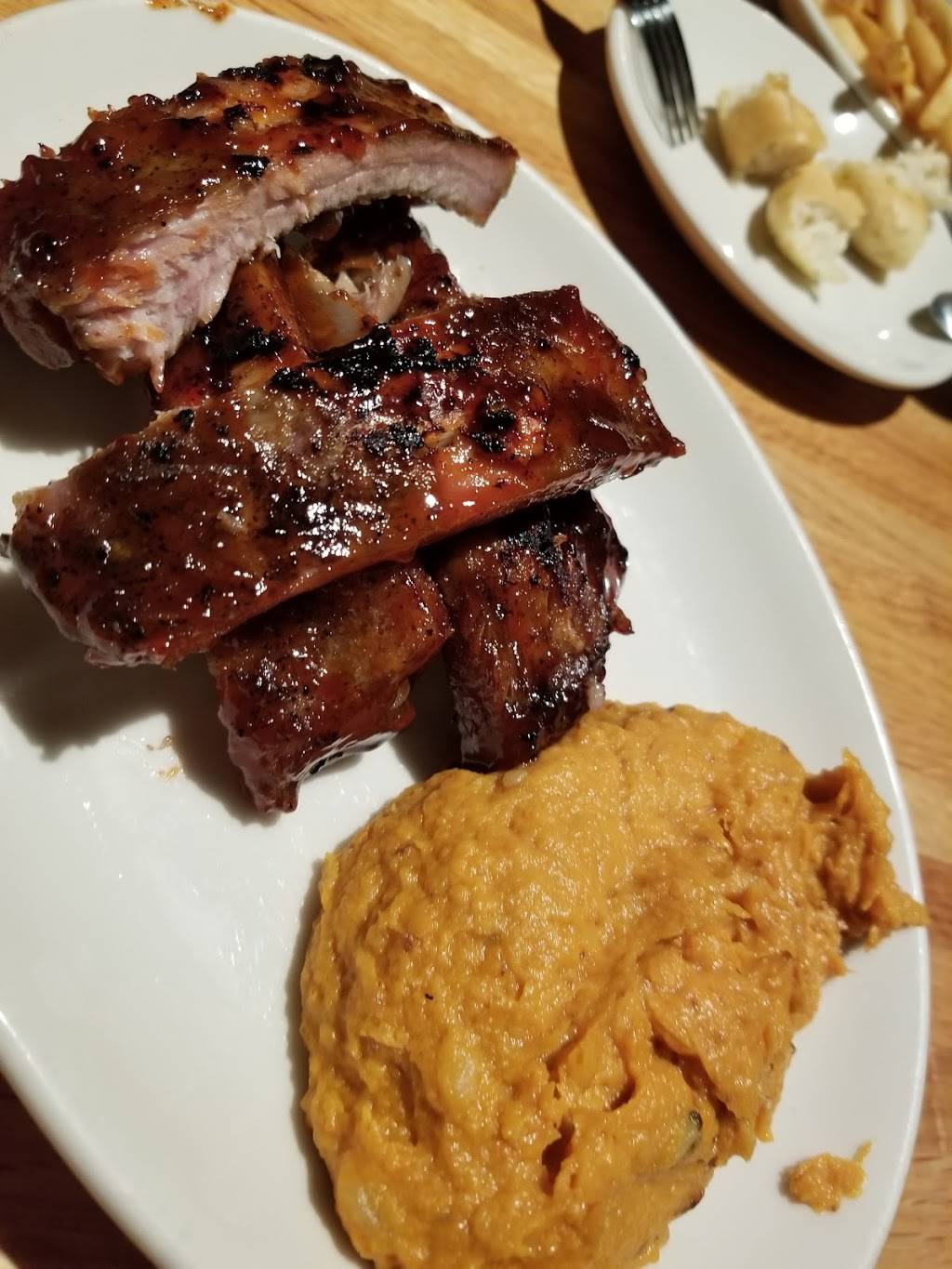 Wood Ranch BBQ & Grill | meal takeaway | 22352 El Paseo, Rancho Santa Margarita, CA 92688, USA | 9498881100 OR +1 949-888-1100