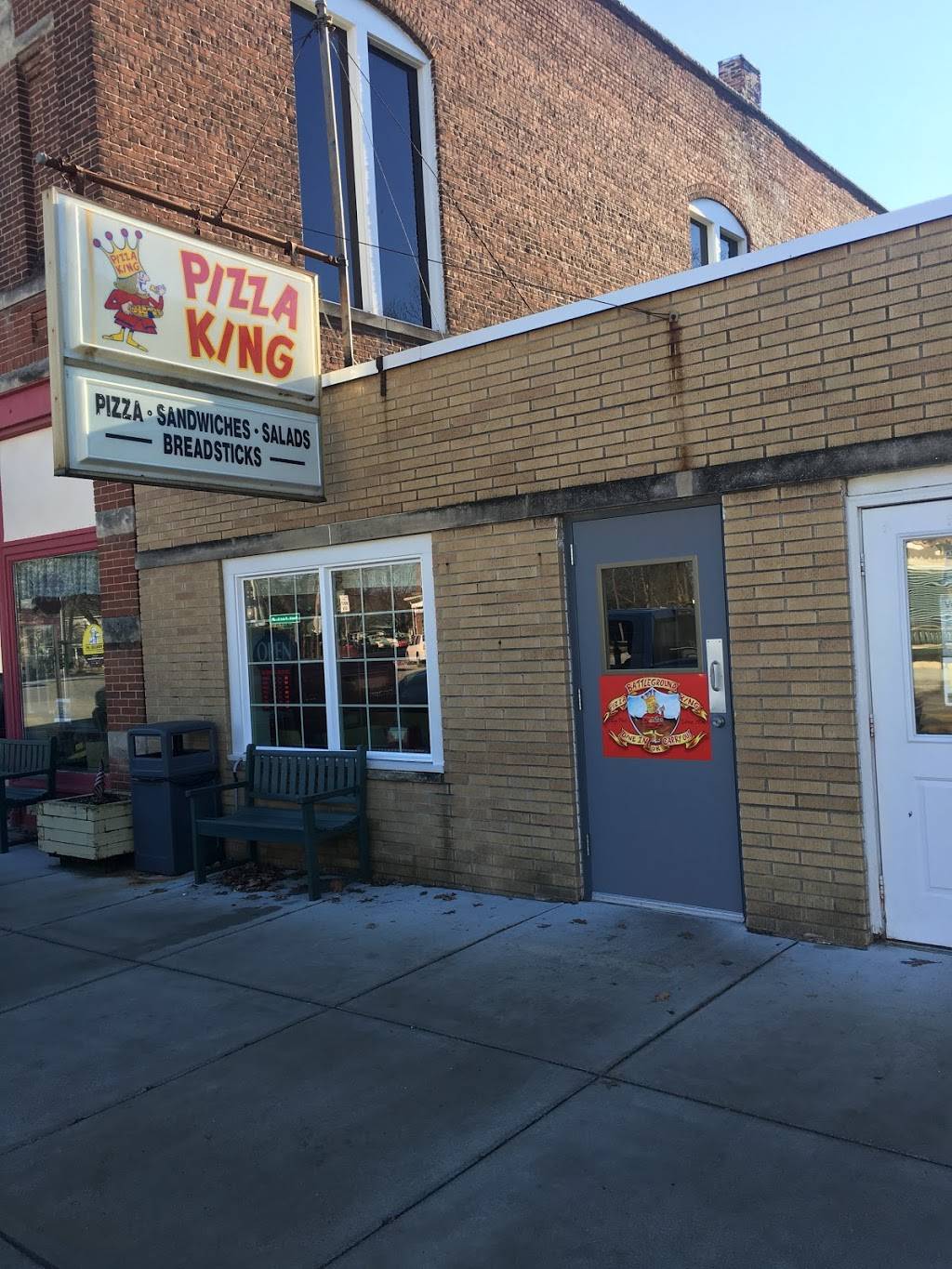 Battle Ground Pizza King | restaurant | 105 North St, Battle Ground, IN 47920, USA | 7655672790 OR +1 765-567-2790