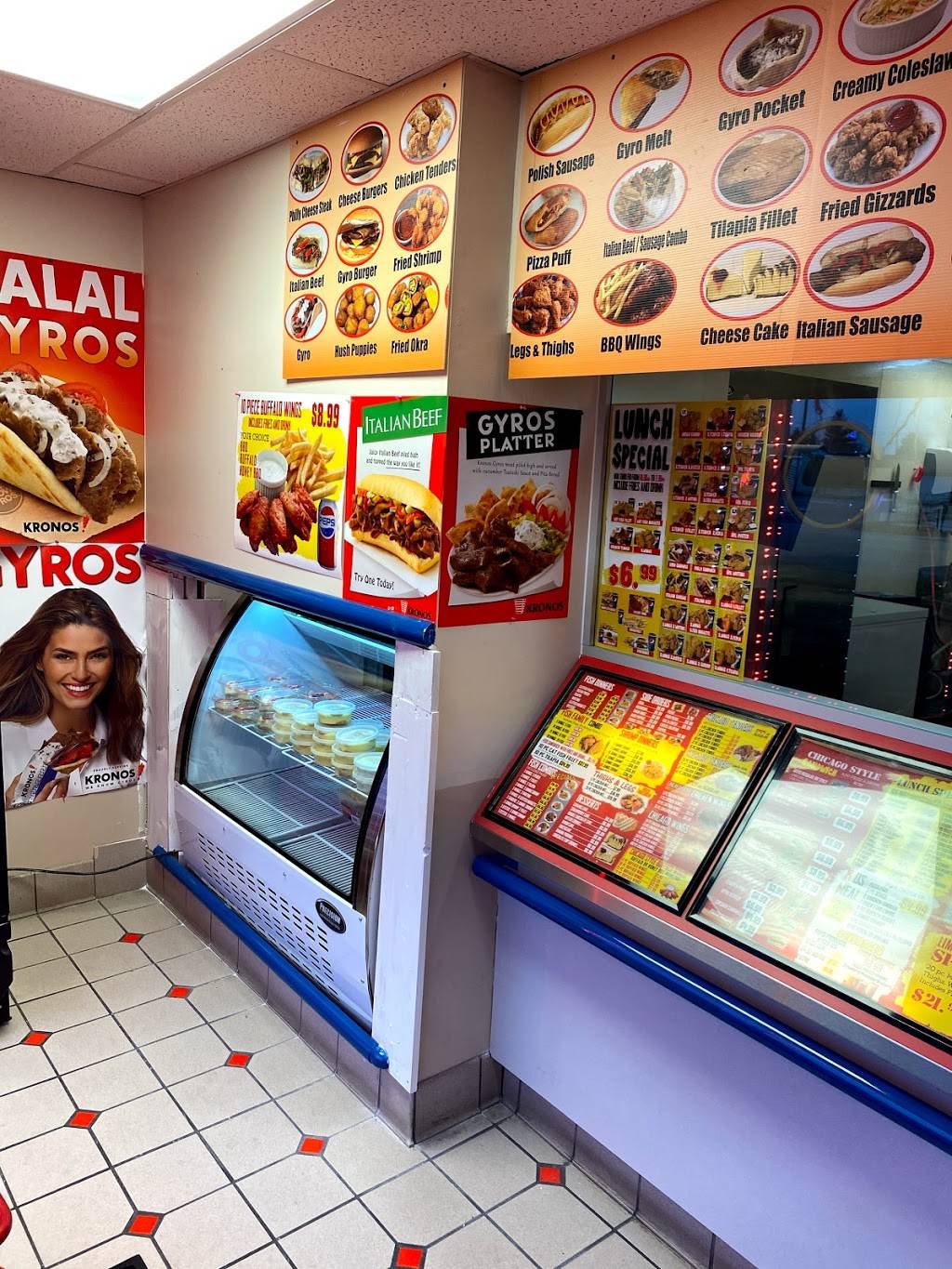 Kokomo fish chicken and gyros | restaurant | 2134 N Washington St, Kokomo, IN 46901, USA | 7654505181 OR +1 765-450-5181