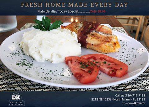 Dk Argentine Restaurant & Coffee | restaurant | 2212 NE 123rd St, North Miami, FL 33181, USA | 7867177133 OR +1 786-717-7133