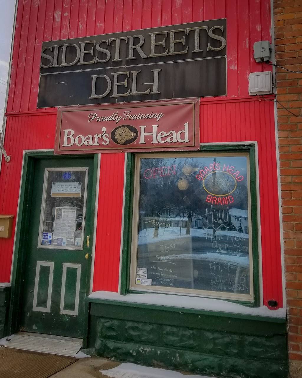 Sidestreets Deli | restaurant | 108 Washington St, Charlotte, MI 48813, USA | 5175437243 OR +1 517-543-7243